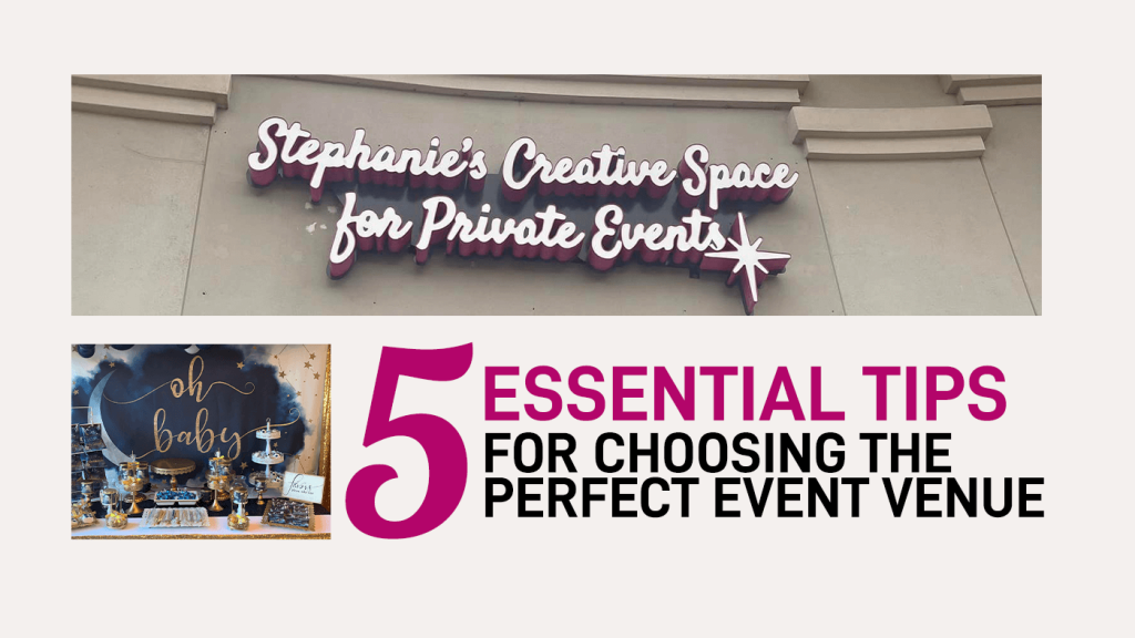 Event Venue: Tips in Choosing the Perfect One